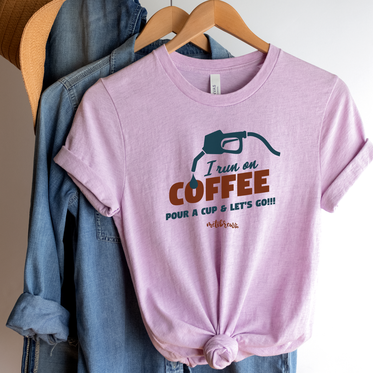 "I run on Coffee" Tee
