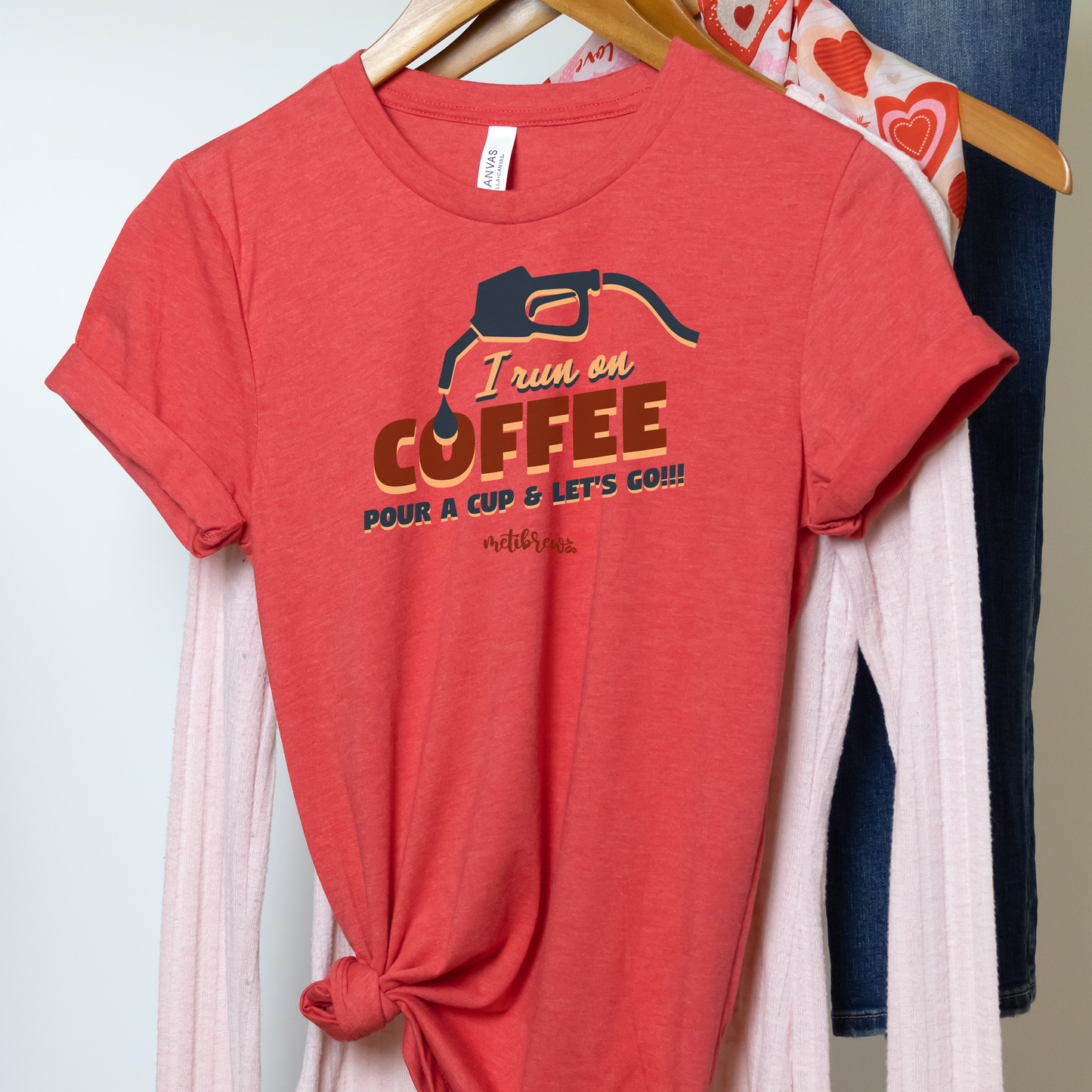 "I run on Coffee" Tee