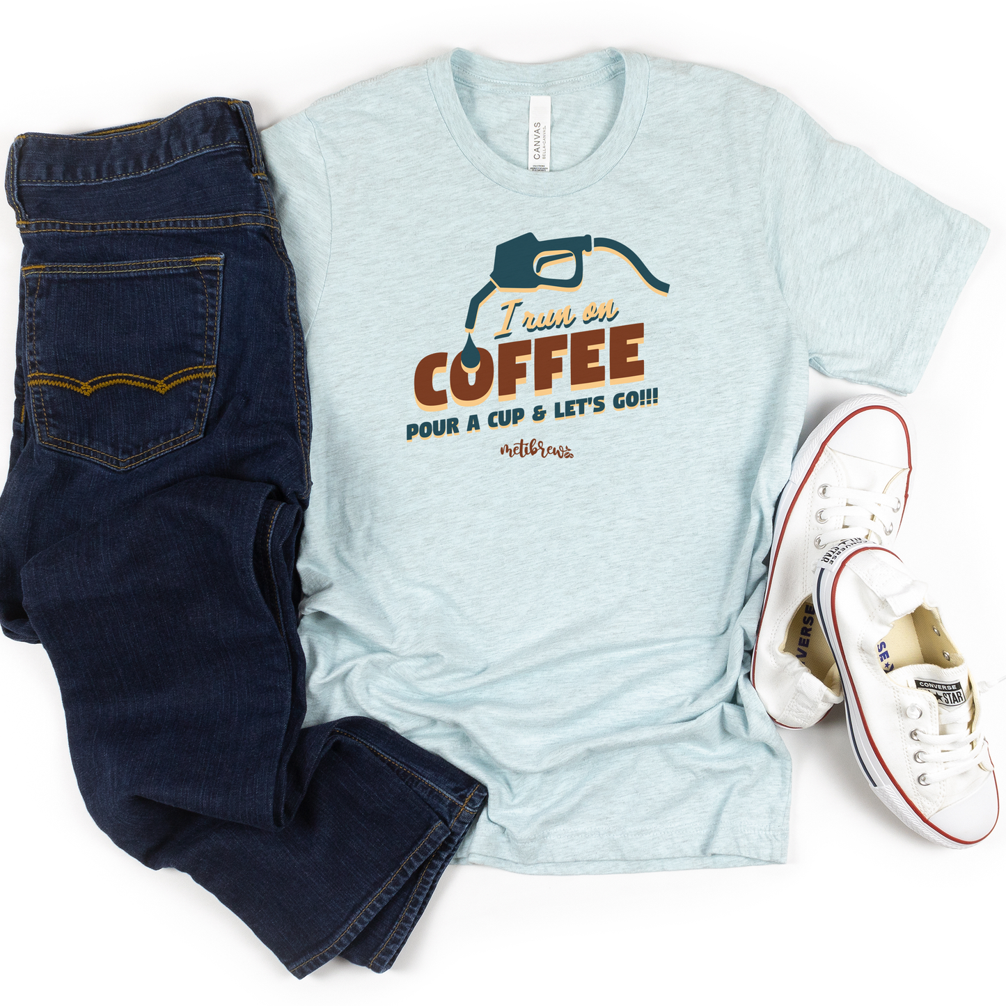 "I run on Coffee" Tee