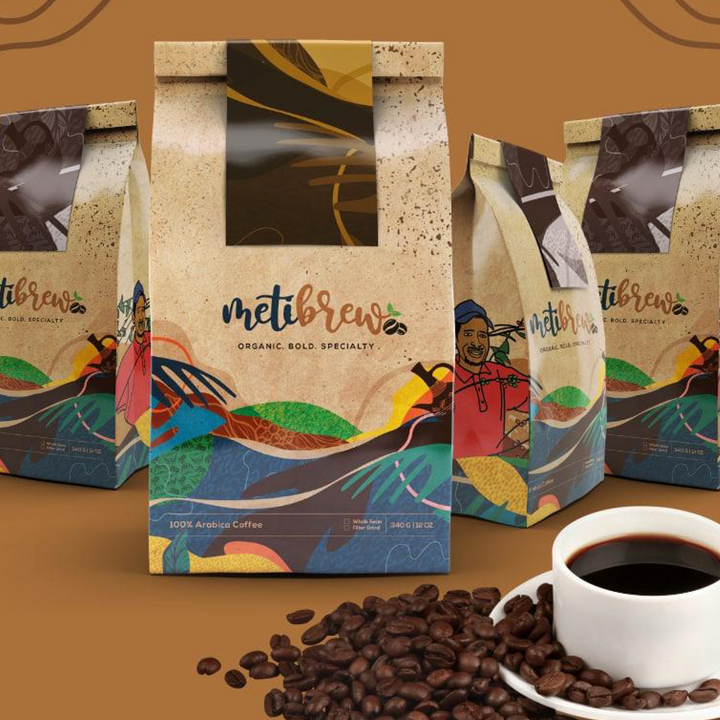 Yirgacheffe 4 bags Coffee - Subscribe