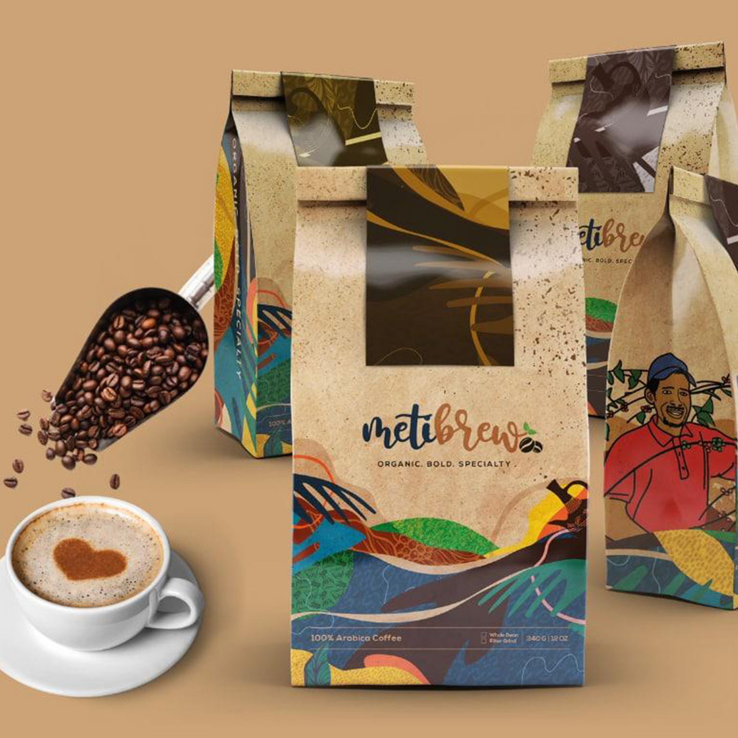 Yirgacheffe 4 bags Coffee - Subscribe