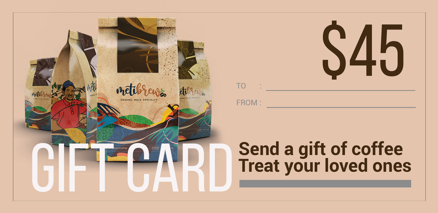 Give a gift of coffee