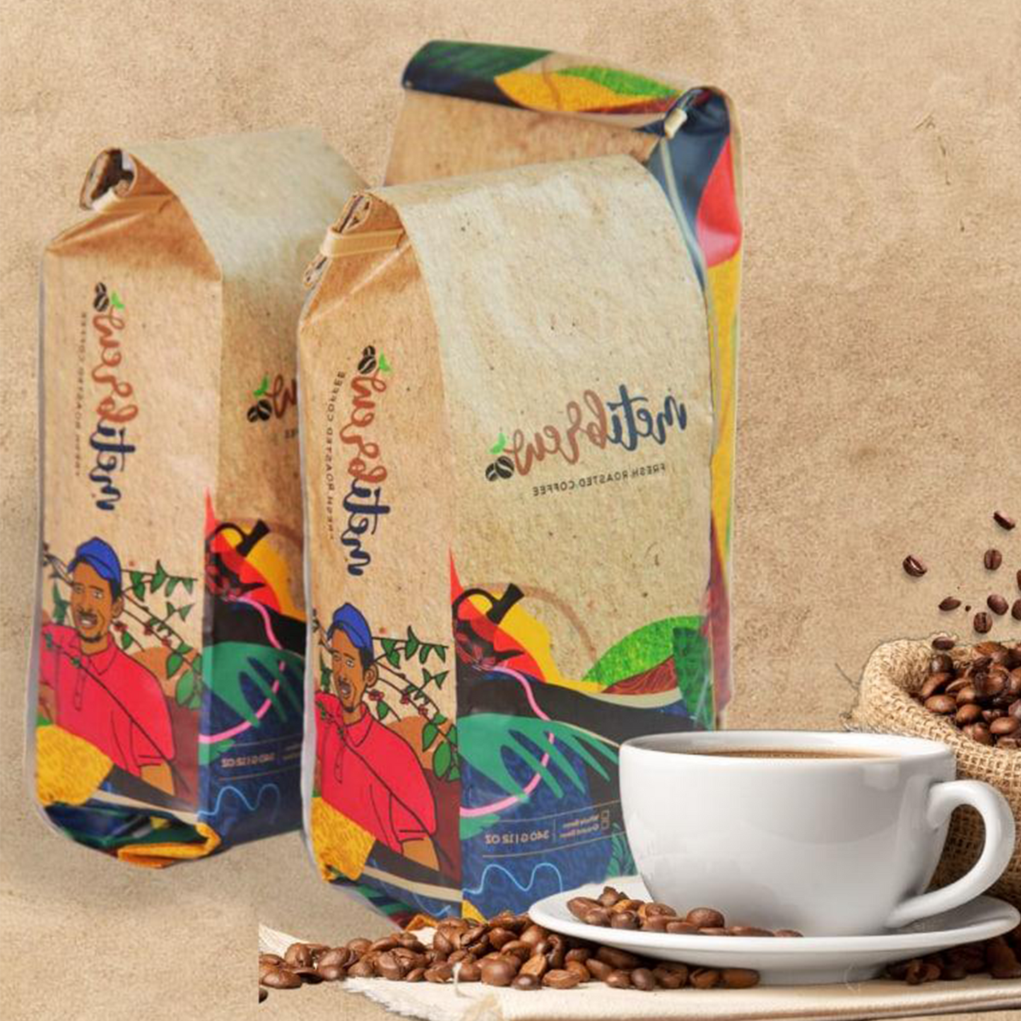 Yirgacheffe 3 bags Coffee - Subscribe
