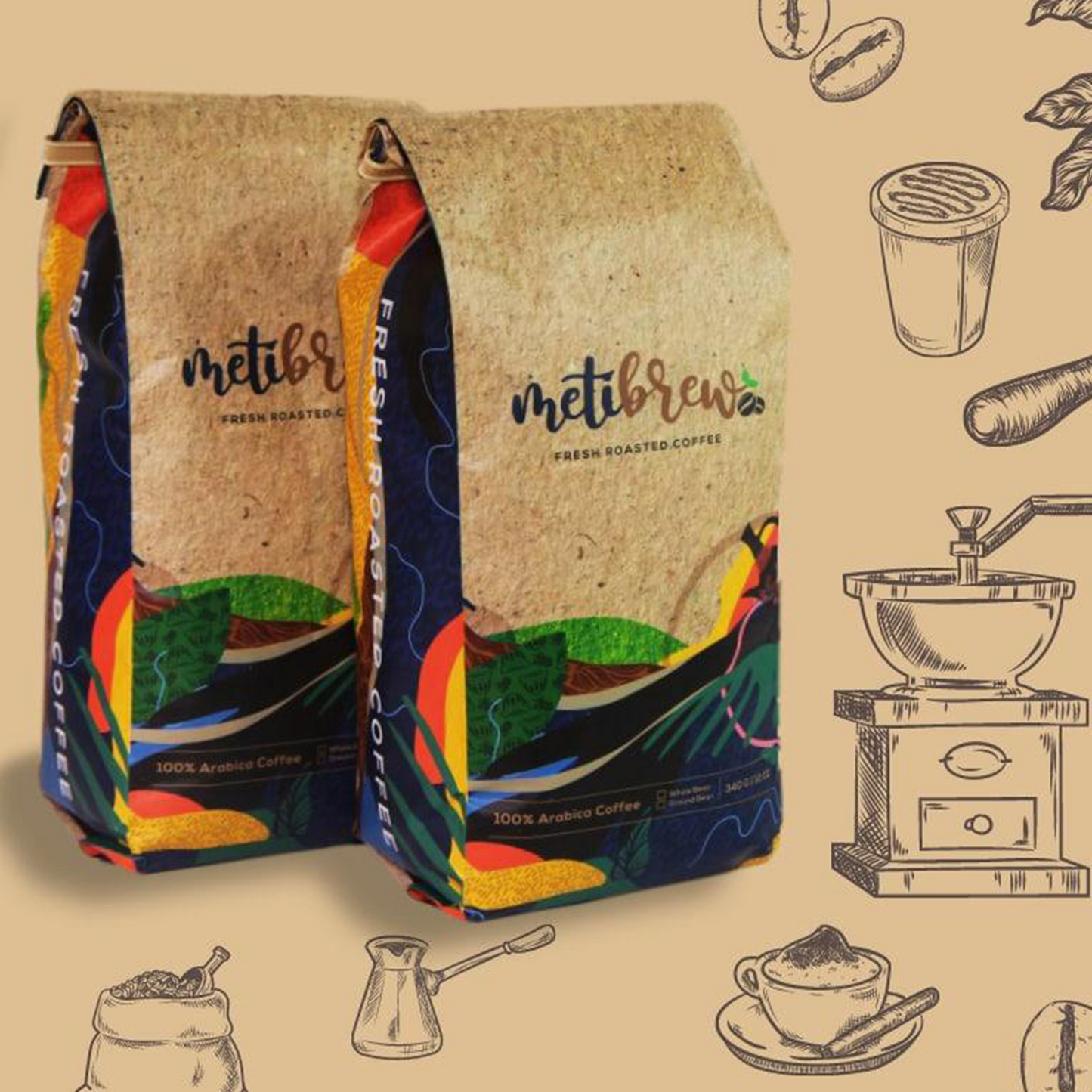 Yirgacheffe 2 bags Coffee - Subscribe